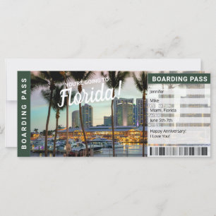 Florida Vakantie Reis Cadeau Ticket
