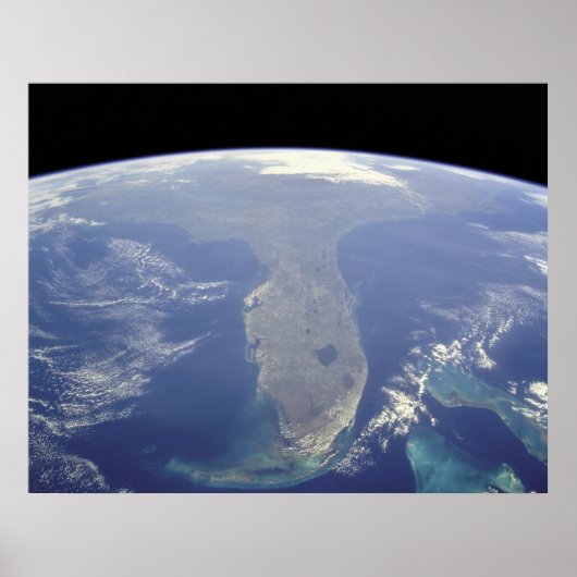 Florida vanaf Space Canvas Print (Voorkant)