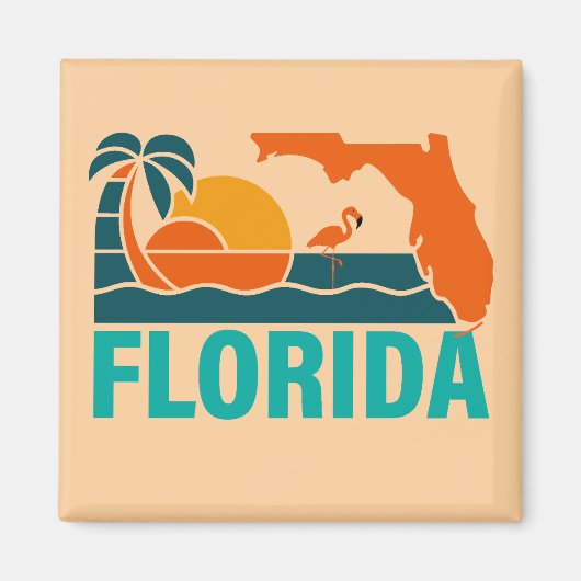 Florida, Verenigde Staten Magneet (Voorkant)
