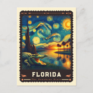 Florida Vincent van Gogh geïnspireerd Briefkaart