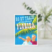 Florida vintage-briefkaart briefkaart (Staand voorkant)