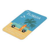 Florida Vintage Travel Magneet (Linkerzijde)