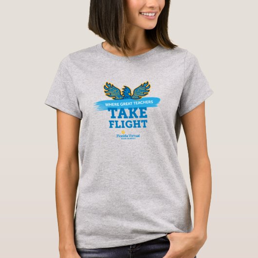 Florida Virtual High School "Take Flight" T-shirt (Voorkant)