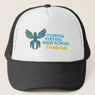 Florida Virtual High School Vuurvogels Trucker Pet