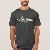 Florida Virtual School T-Shirt (Kool Heather) (Voorkant)