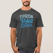 Florida Virtual School T-Shirt (Koolsteengrijs) (Voorkant)