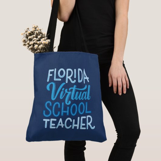 Florida Virtual School Teacher Canvas tas (Dichtbij)