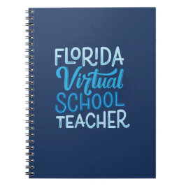Florida Virtual School Teacher Notitieboek (Navy)
