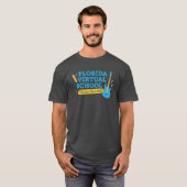 Florida Virtual School Teacher Tour, T-shirt gris (Devant entier)