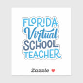 Florida Virtual School Teacher Vinyl Sticker (Vel)