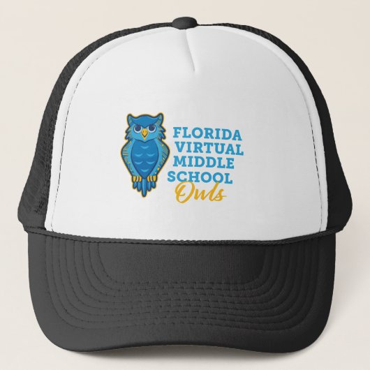 Florida virtuele basisschool haaien trucker pet (Voorkant)