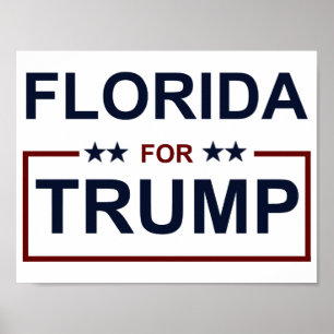 Florida voor Trump Poster
