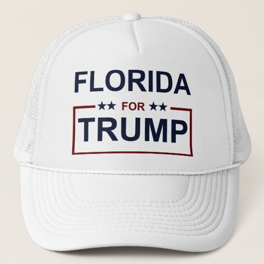 Florida voor Trump Trucker Pet (Voorkant)