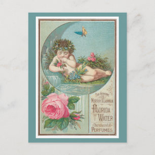  Florida Water en Cherub 1888 Briefkaart