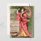Florida Water Perfume 1881 Advertisement Briefkaart (Voorkant / Achterkant)