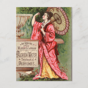 Florida Water Perfume 1881 Advertisement Briefkaart