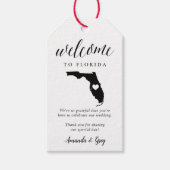 Florida Wedding Welkom Cadeaulabel (Voorkant)
