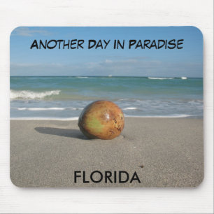 FLORIDA weer een dag in het Paradijs Mousepad Muismat