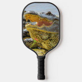 Florida wildlife American Alligator-portret Pickleball Paddle