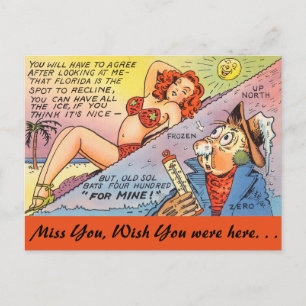 Florida, Winters Briefkaart