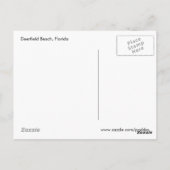 FLORIDA, wou dat je hier was, Briefkaart (Achterkant)