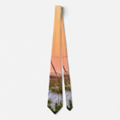 Florida Zee Oats Sunrise Stropdas (Voorkant)