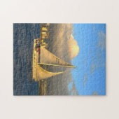 Florida zeilboot. legpuzzel (Horizontaal)