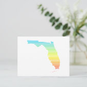florida zomerval briefkaart (Staand voorkant)