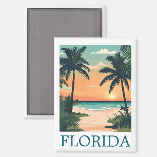 Florida Zonneschijn Staat – Tropisch Strandparadij Magneet