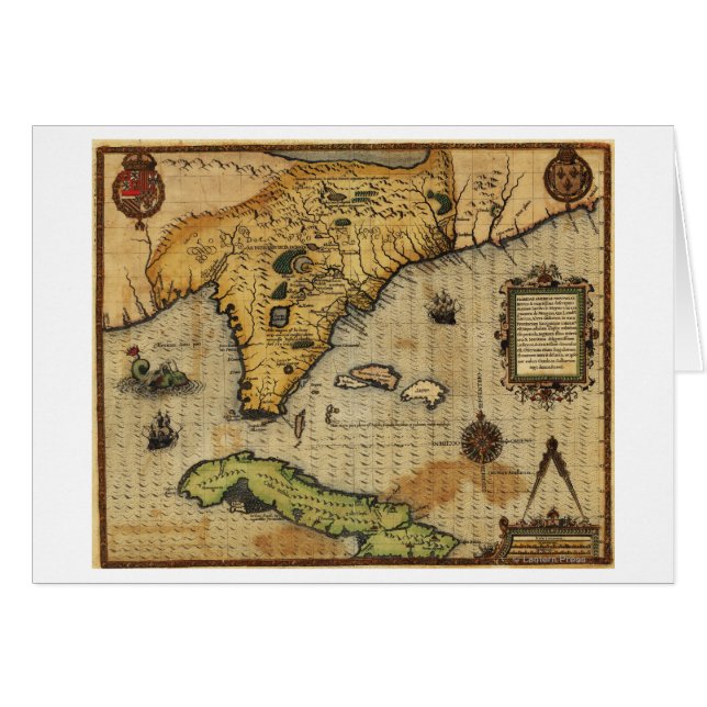 FloridaPanoramic MapFlorida (Voorkant Horizontaal)