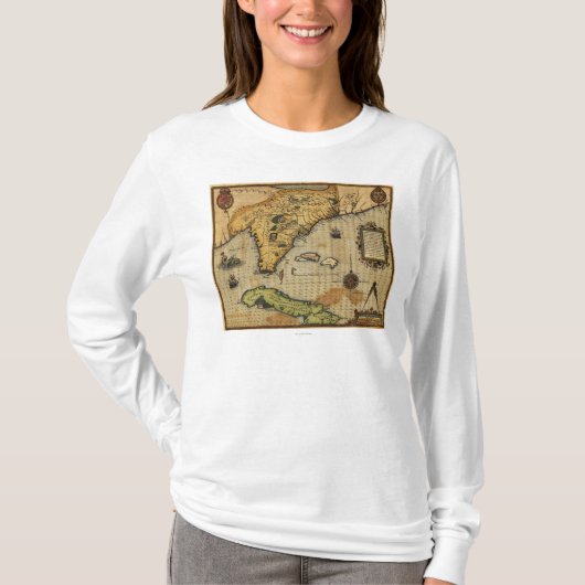 FloridaPanoramic MapFlorida T-shirt (Voorkant)