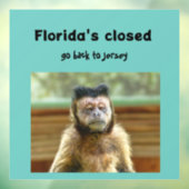 Florida's Gesloten Monkey Decal (Vel 3)
