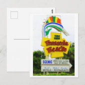 Florida's Pensacola Beach - Rechtsaf Briefkaart (Voorkant / Achterkant)