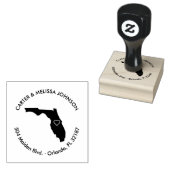 Floriday State retouradres stempel (Gestempeld)