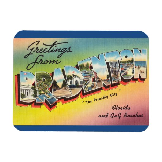 Floride, Bradenton Magnet (Horizontal)