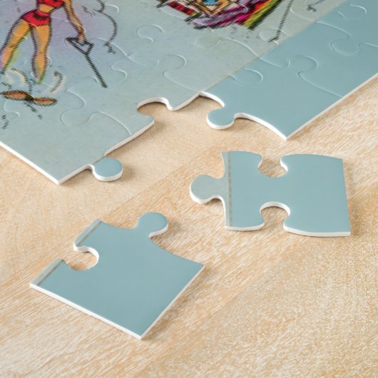 Floride Carte 16x20 Jigsaw Puzzle (Côté)