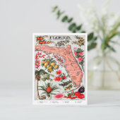 Floride - Carte de l'État des Everglade (Debout devant)