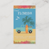 Floride : Carte de visite de voyage (Dos)