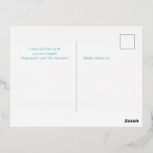 Floride carte d'état coeur maison déménagement or (Verso)