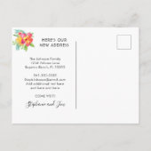 Floride Carte Océan Vagues Nouvelle Adresse (Dos)