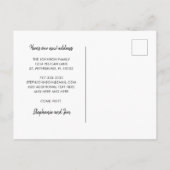 Floride Carte Ombre Pailletée Or Nouveau Maison (Dos)