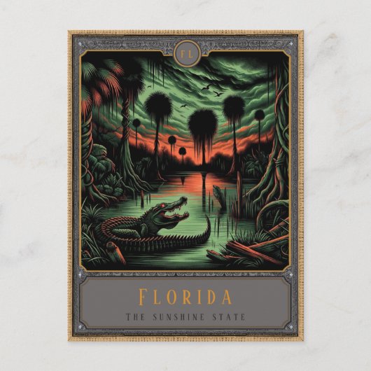 Floride | Carte postale Art gothique (Devant)