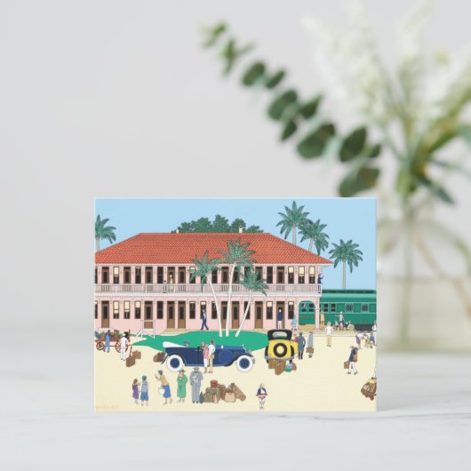 Floride - Carte postale Boca Grande (Debout devant)