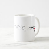 Floride - Coeur2Heart Coffee Mug (Devant droit)