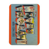 Floride, Daytona Beach Magnet (Vertical)