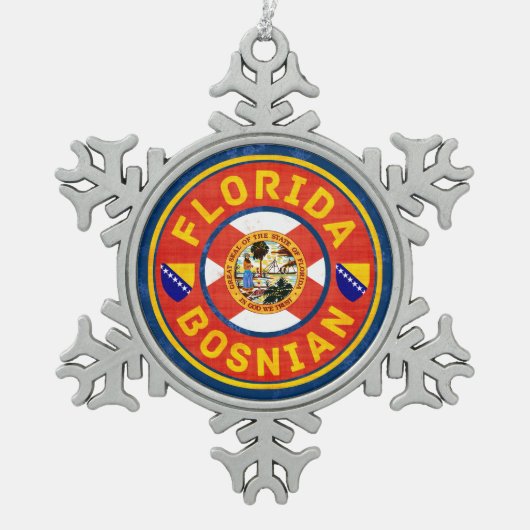 Floride décoration de Noël bosniaque américain. (Devant)