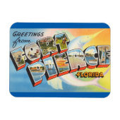 Floride, Fort Pierce Magnet (Horizontal)