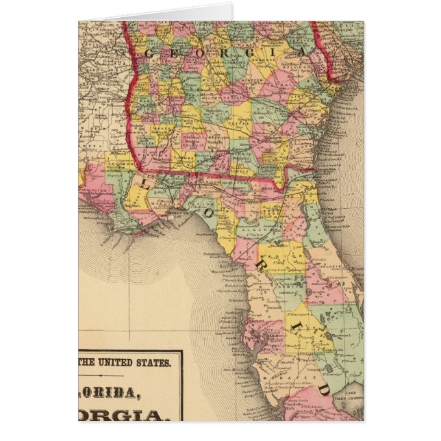 Floride, Géorgie et Caroline du Sud (Devant)