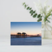 Floride - Jetée de Naples à twilight carte postale (Debout devant)