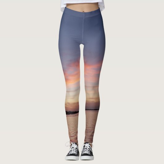 Floride Keys couché de soleil leggings (Devant)